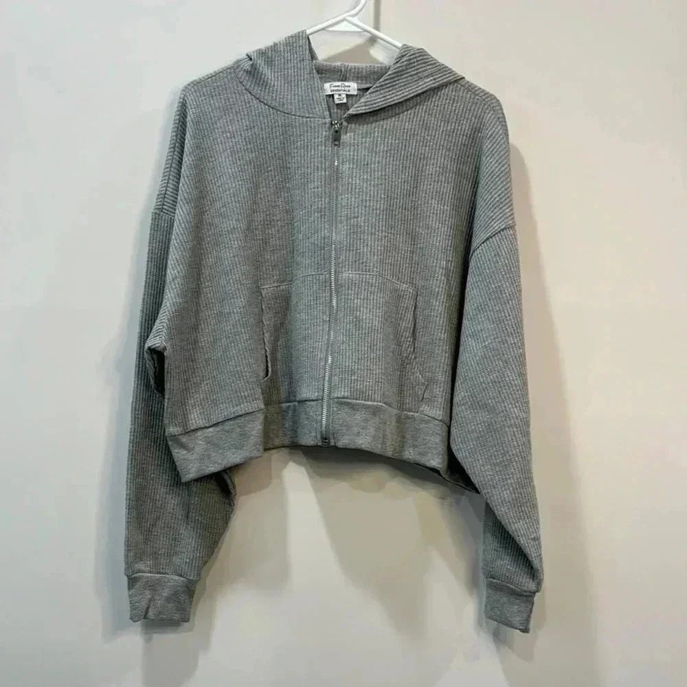 NWOT Faded Rose Essentials XL Juniors Zip Front Long Sleeve Hoodie